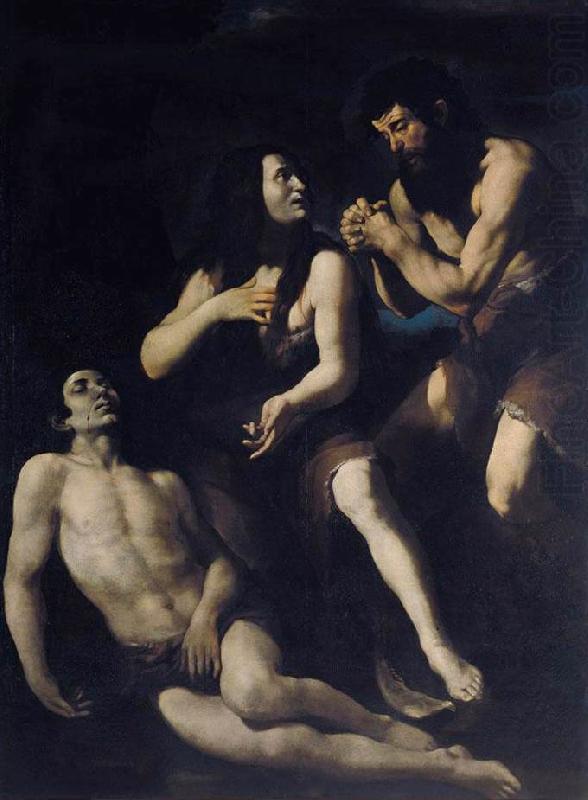 Lamentation of Adam and Eve on the Dead Abel, CARACCIOLO, Giovanni Battista
